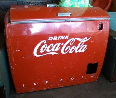 Vintage Coca Cola Fridge
