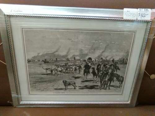 Boers met deres (Drawing by Albert Richter)