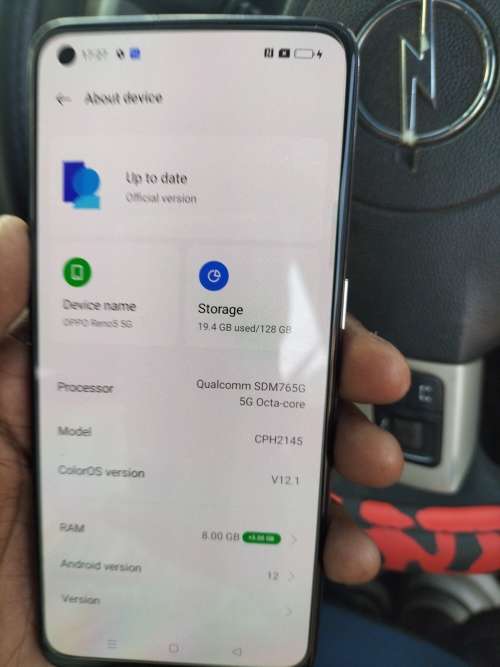 OPPO RENO 5G DUAL SIM 128GIG Special Price