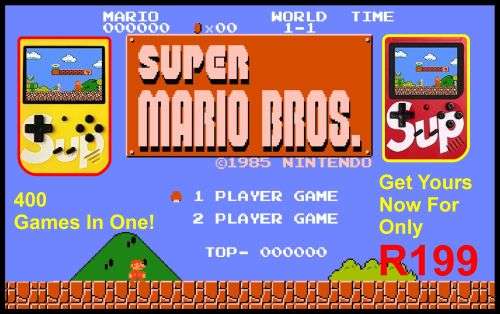 Retro Games 400 in 1. SUP hand held old school Games Tv Games on SPECIAL