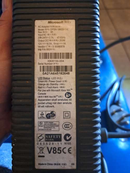 Xbox 360 Power Supply