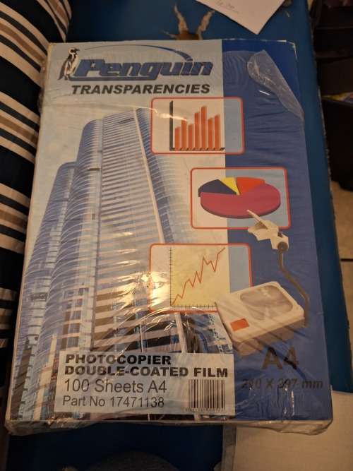 Transparencies paper