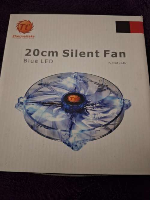 Thermaltake 20cm Silent Fan Blue LED COMPUTERS COOLING FAN