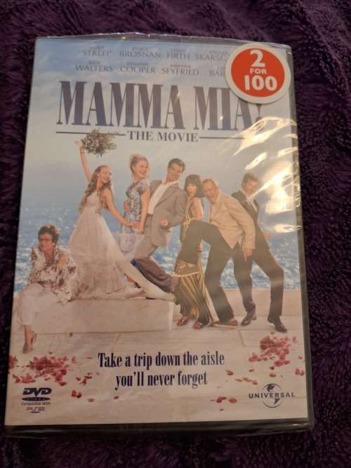 Mamma Mia The Movie DVD