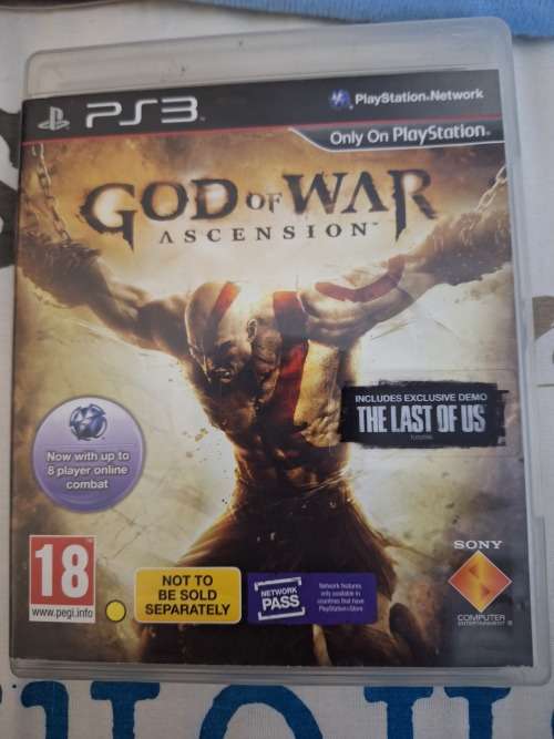 PS3 GAMES God Of War Ascension PS3 PLAYSTATION