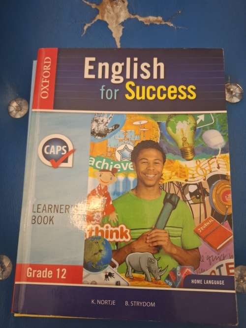 SCHOOL BOOKS EDUCATION Oxford English for Success Grade 12 Learners Book