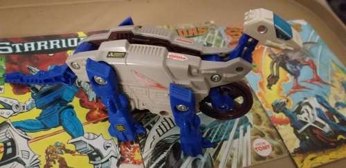 1985 Starriors Runabout + 4 Mini Comics.