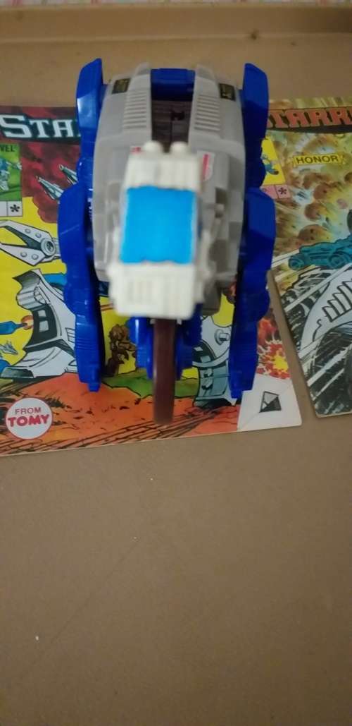 1985 Starriors Runabout + 4 Mini Comics.