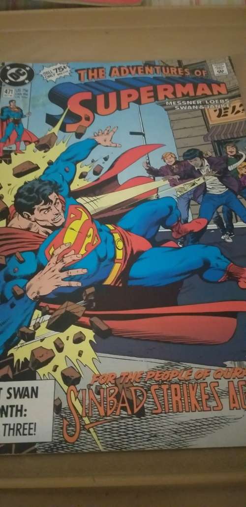Superman Oct 90 #471 Comic Book