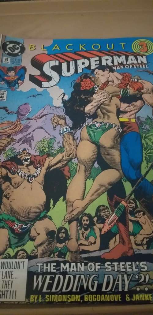 DC Superman Dec 91 #6 COMIC BOOK