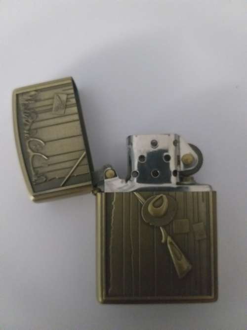 Zippo Style Lighter Cowboy