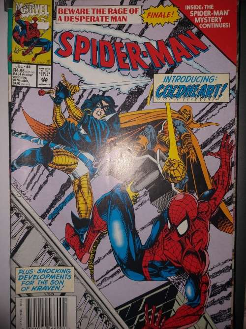 Marvel comics spiderman Jul 96 #4 Comic Book