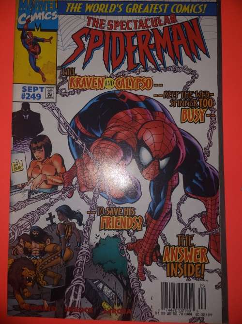 Marvel Comics  The Spectacular Spiderman Sep #249