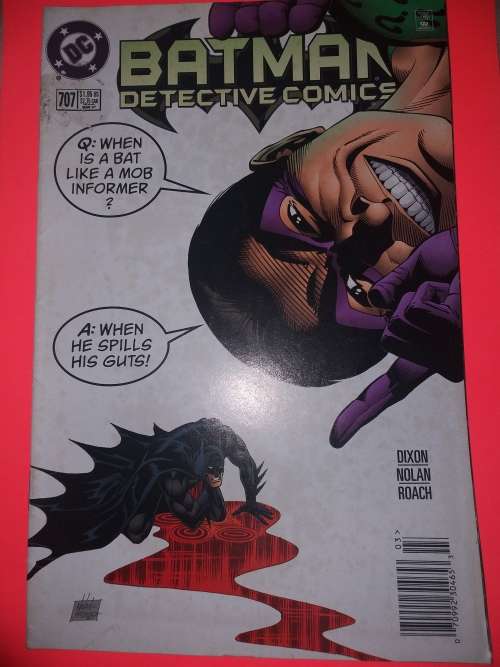 DC Comics Batman Detective #707 Comic Book