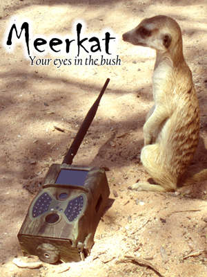 Motion sensor wildlife trail camera with solar power pack