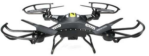Camera drone with automatic altitude hold