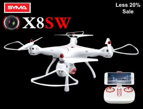 SYMA X8SW camera drone