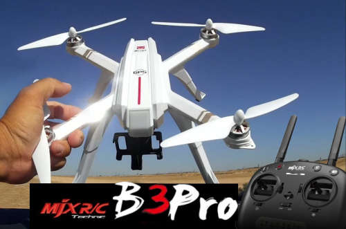 Drone - MJX B3Pro GPS camera quadcopter with 2 batteries