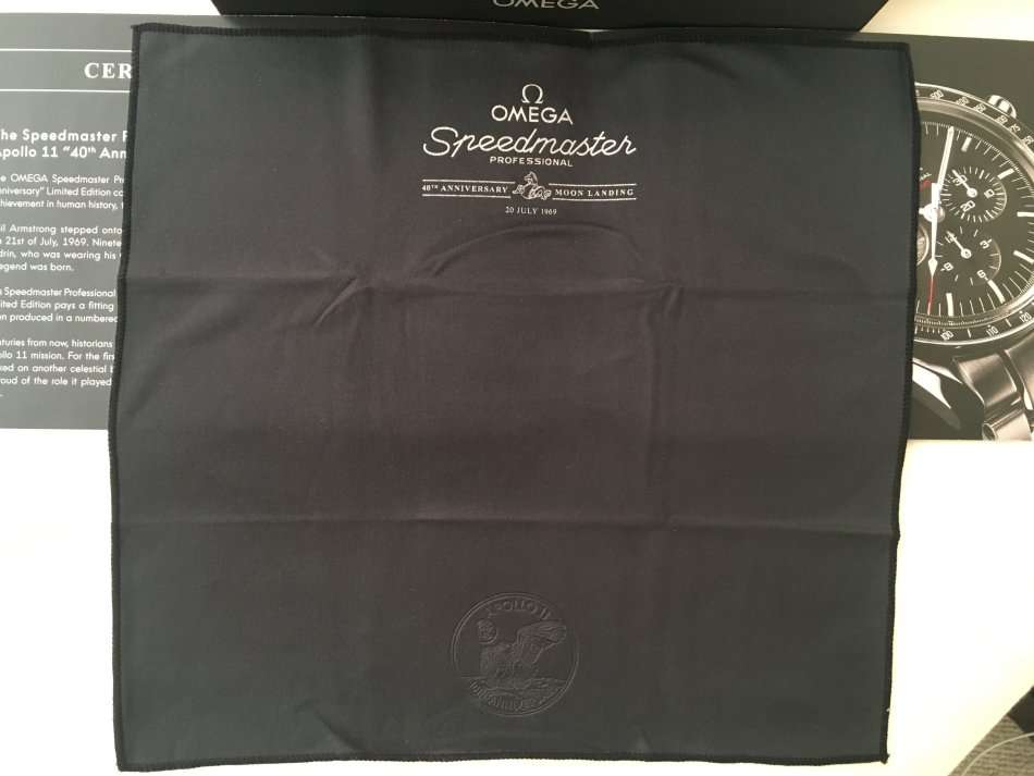 OMEGA SPEEDMASTER PROFESSIONAL MOONWATCH APOLLO 11 40TH ANNIVERSARY