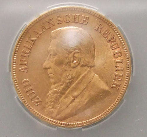 ZAR Kruger Pond D/S -1892 XF45 SANGS -