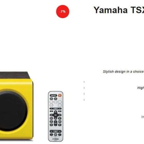 Yamaha TSX-112 Desktop Audio System