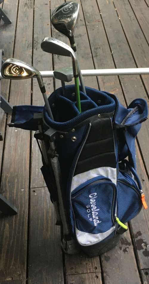 Cleveland Junior Golf Starter Pack- Mint Condition, Great Value !!!