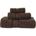SMASHING AUCTION!!!!****** 3 PIECE CHOCOLATE BROWN GUEST TOWEL GIFT SET