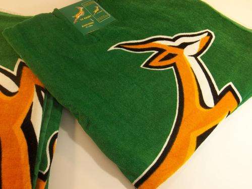SMASHING DEAL***** SPRINGBOKS BEACH TOWEL (75cm x 150cm)****FREE SHIPPING!!!!