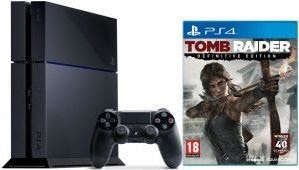 SONY PS4 - 500GB - Sony Wireless Controller - Tomb Raider Definitive Edition