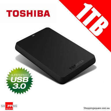 Toshiba 1 TB External HDD 1000 GB - 5400 rpm - 2.5" - cache 8 MB