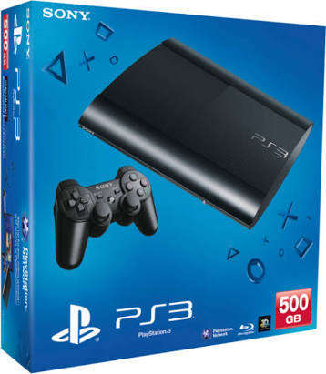 PS3 Newest Design - CECH-4204C - 500 GB - PS3 WIRELESS CONTROLLER