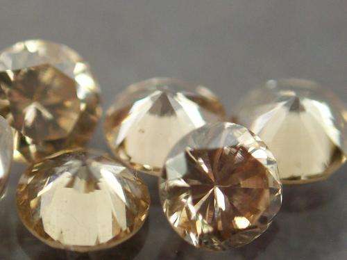 NATURALFANCY-CHAMPNAGE- DIAMOND,1MMSIZE-4PCSLOT,NR