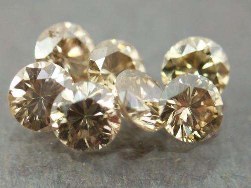 NAT-VERYRARE-CHAMPANGE-BROWNDIAMOND, 1MMSIZE-100PCS,NR,LOWDEAL