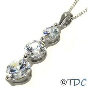 Sterling Silver Triple Pendant