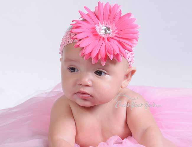 Flower Baby Headband (Choose your colour)