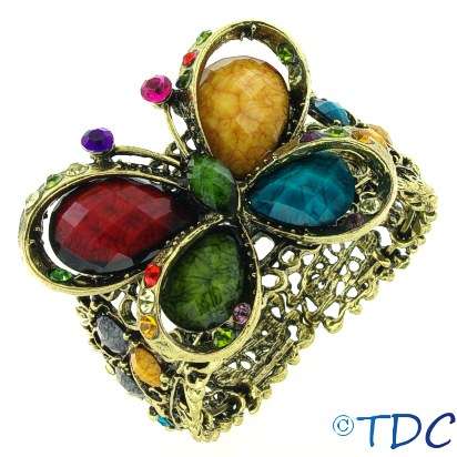 Exquisite Butterfly Bangle