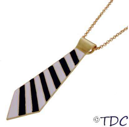 Funky Tie Necklace