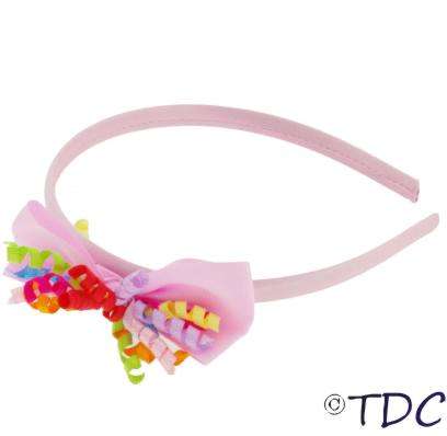 Pretty Ribbons Alice Band (Pink)