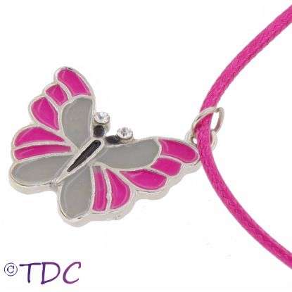Charming Enamelled Butterfly Necklace **Spoil your little girl**
