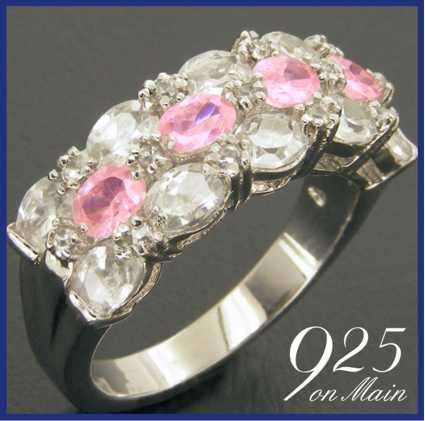 Gorgeous Solid 925 Sterling Silver Rhodium Plated Ring SIZE O