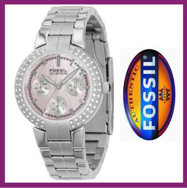 R1499! Stunning Genuine Fossil Chronograph Ladies' Watch