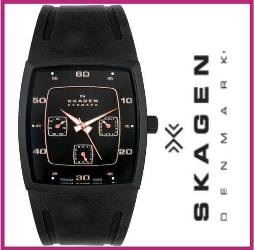 R1598! Genuine Denmark-Made Skagen Titanium Chronograph Watch!!