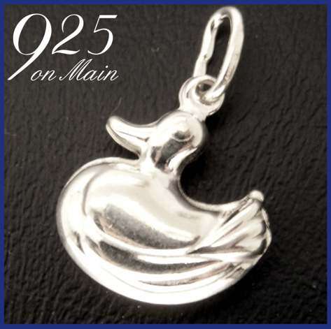 Lovely 925 Sterling Ducky Charm