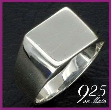 Sterling Silver Gent's Ring