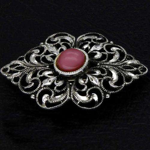 Vintage Filigree Brooch