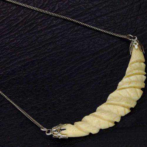Sterling Silver & Ivory Necklace