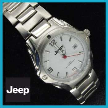 Gents Stainless Steel Jeep Watch