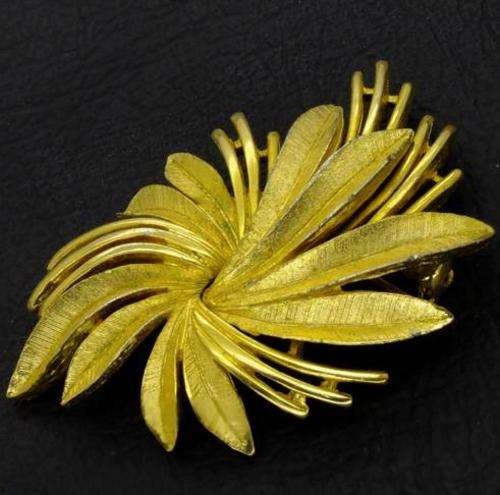 Vintage Gold-Tone Brooch