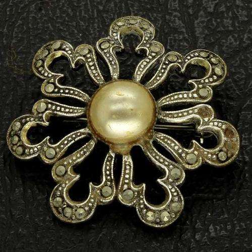 Vintage Marcasite Brooch