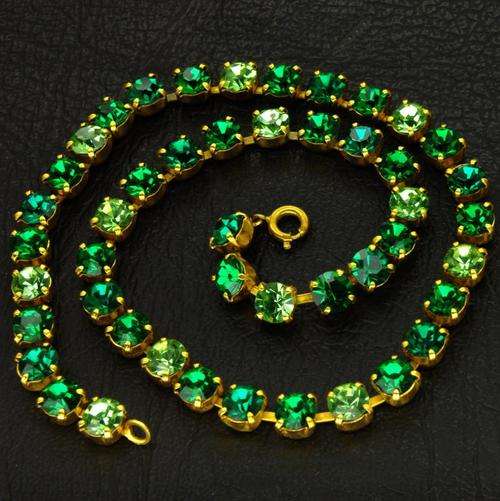 Breathtaking Vintage Austrian Crystal Necklace